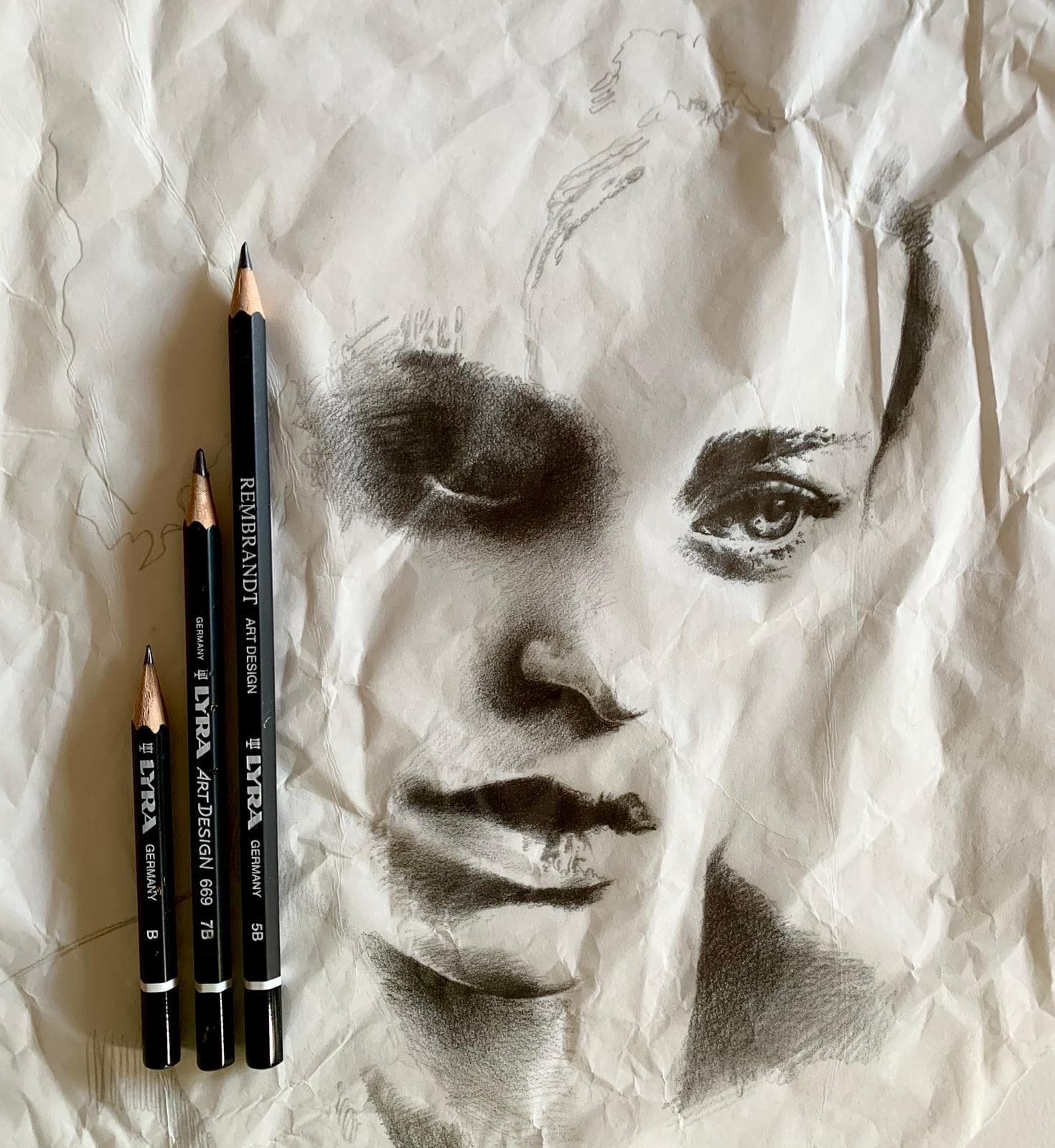 Studio a grafite di Cristiana Brondi